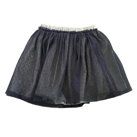 Tea Collection Scotland Dot Tulle Skirt Size 5 - Picture 1 of 4